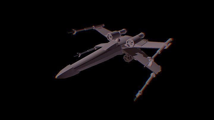 Xwing 3D Model