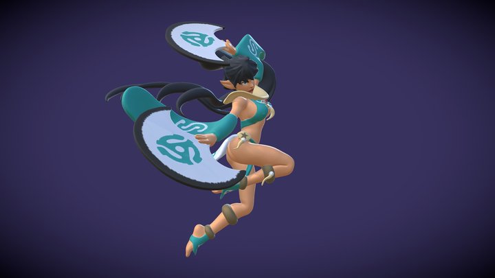 Fangirl_zsketch 3D Model
