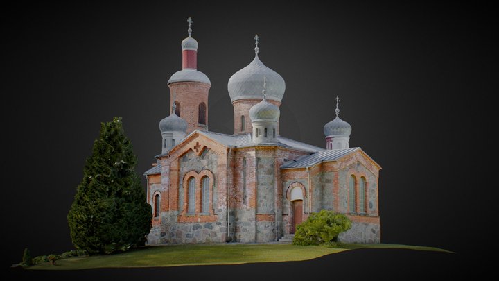 Eastern Orthodox Church 3D Model