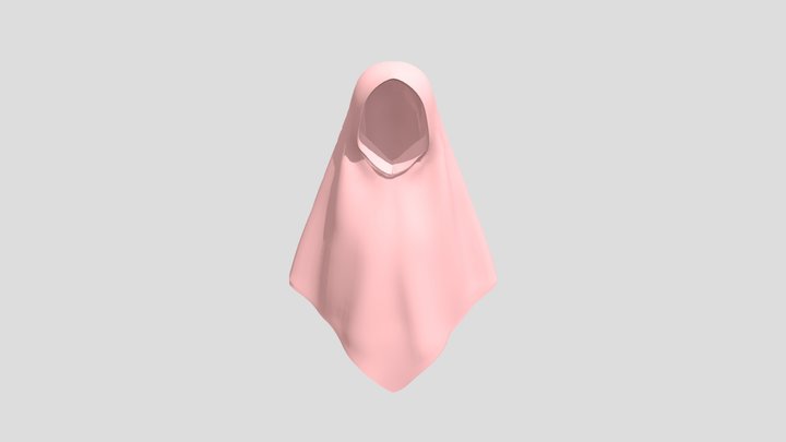 Hijab Model 6 3D Model