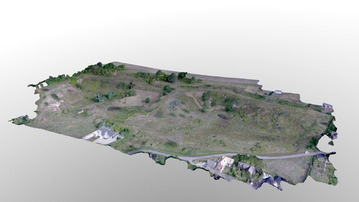 Glumslövs Naturvårdsområde 3D Modell 3D Model