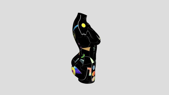 Mixed Reality Torso 3D Model