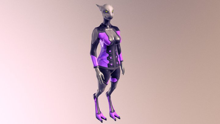 Female Zeneth 3D Model