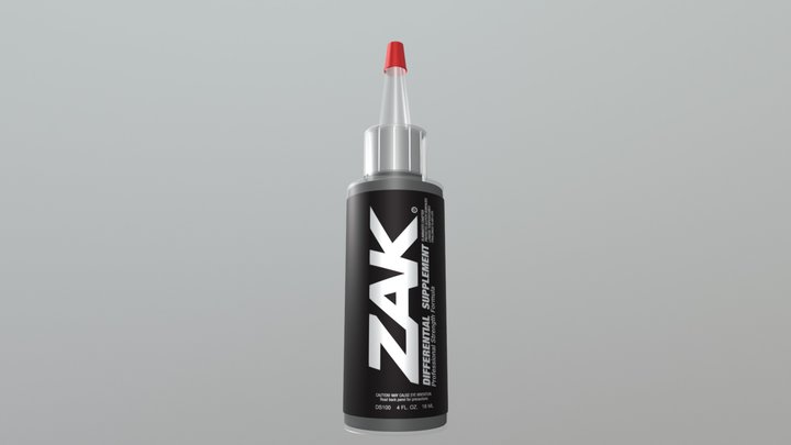 ZAK DS100 New Bottle 3D Model