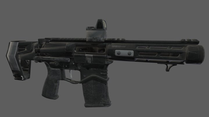 Springfield Armory - Saint Edge AR-15 Pistol 3D Model