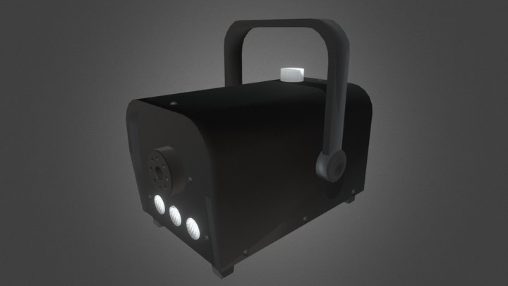 Smoke Machine Preview 3D Model