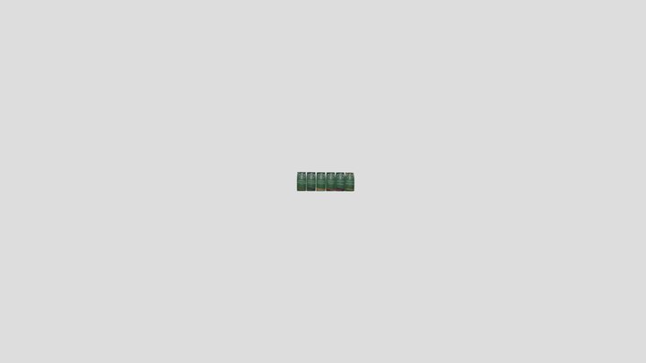 Green Products 3D Model