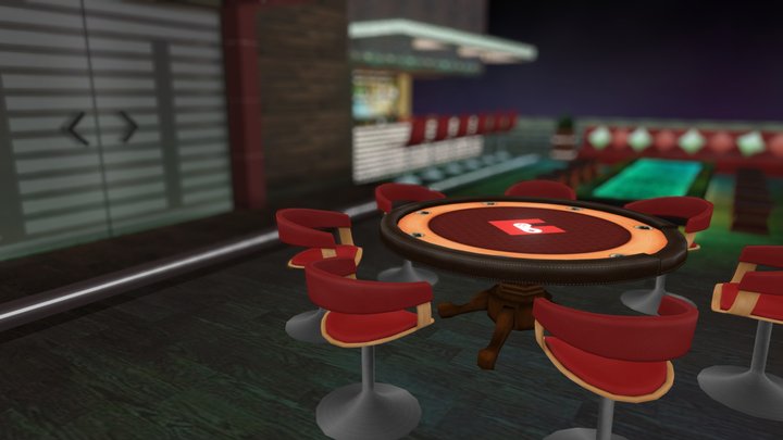 Bar Roof Top Gamentio 3D Model