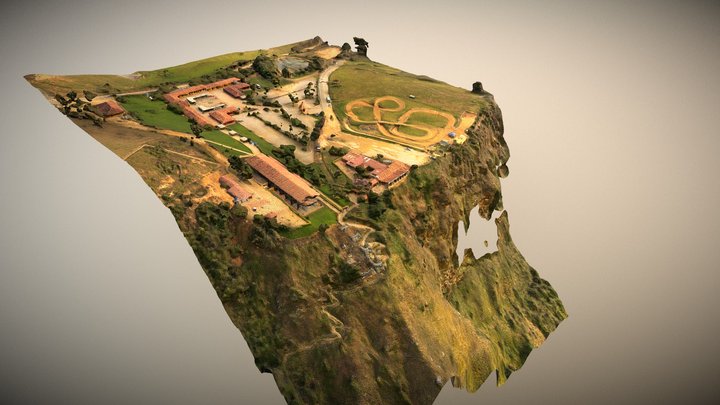 Parque Nacional del Chicamocha (Colombia) 3D Model