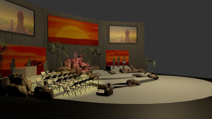Concert in the Wild - WIP 3D Model
