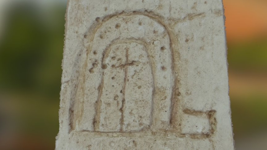 Graffito fer à cheval, Musée de Marsilly