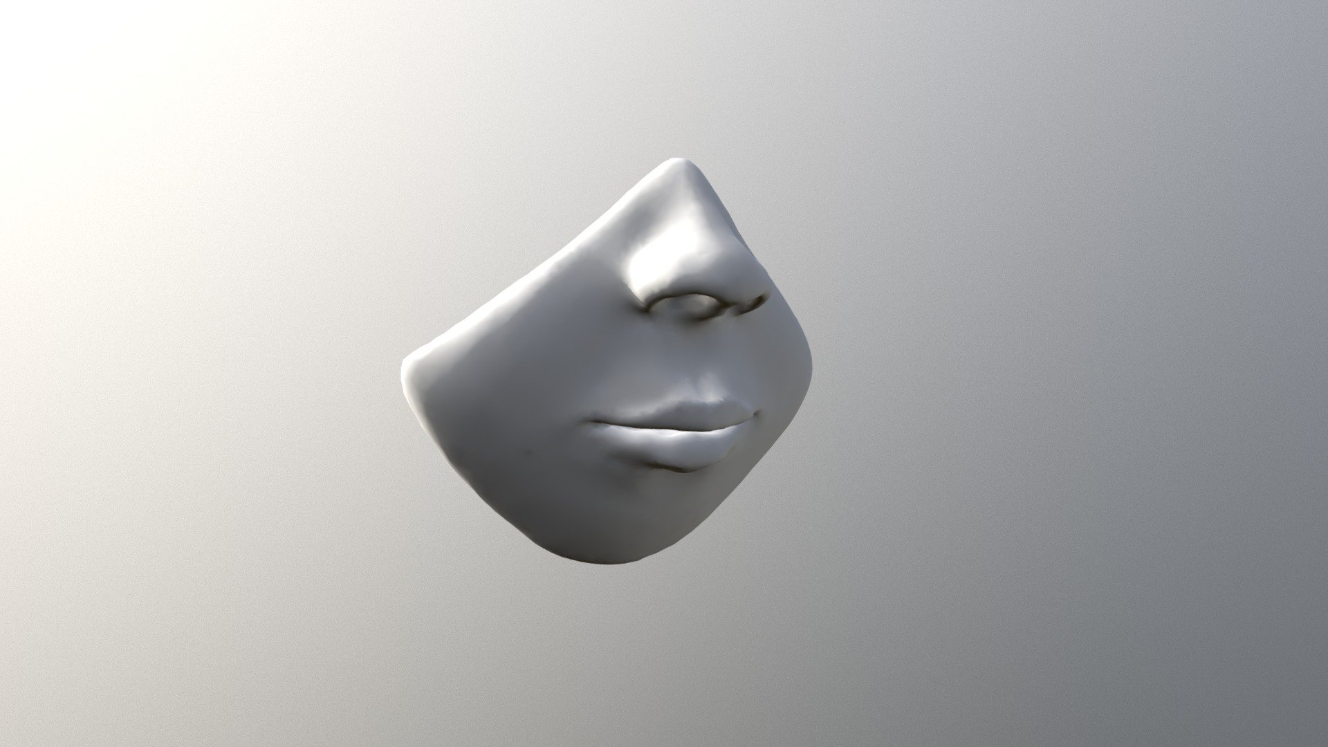 #sculptjanuary2018 Day 1 Nose And Mouth