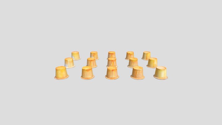 Melting Hats 3D Model