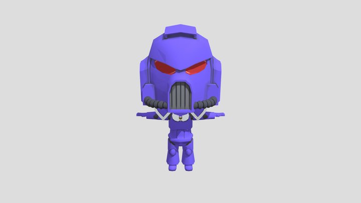 Spacemarine 3D Model