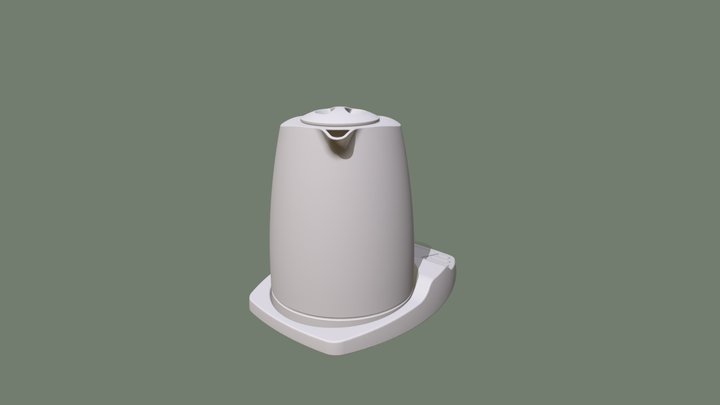 Thiết kế 3D sản phẩm: Ấm nước 1 3D Model