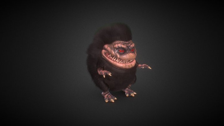 Crite (The Critters 1986) 3D Model