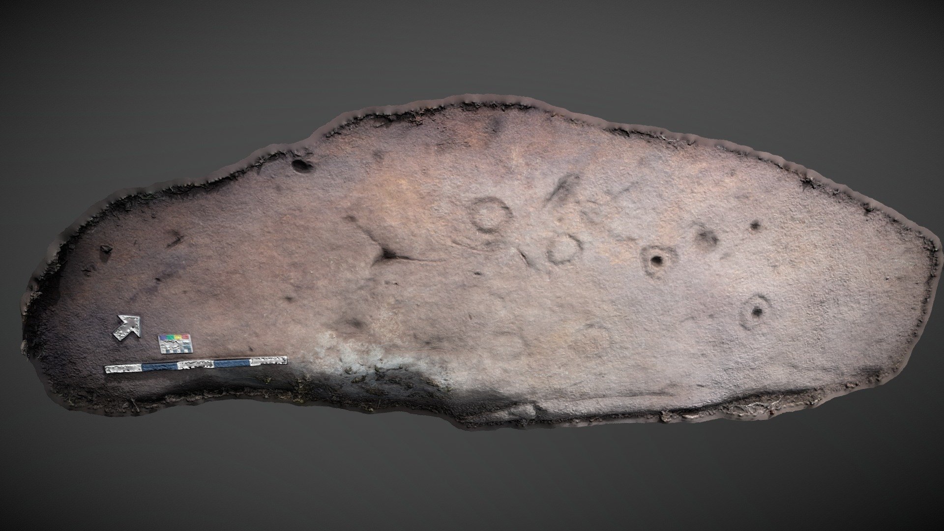 Ballochraggan 14 - Cup & Ring Marked Rock