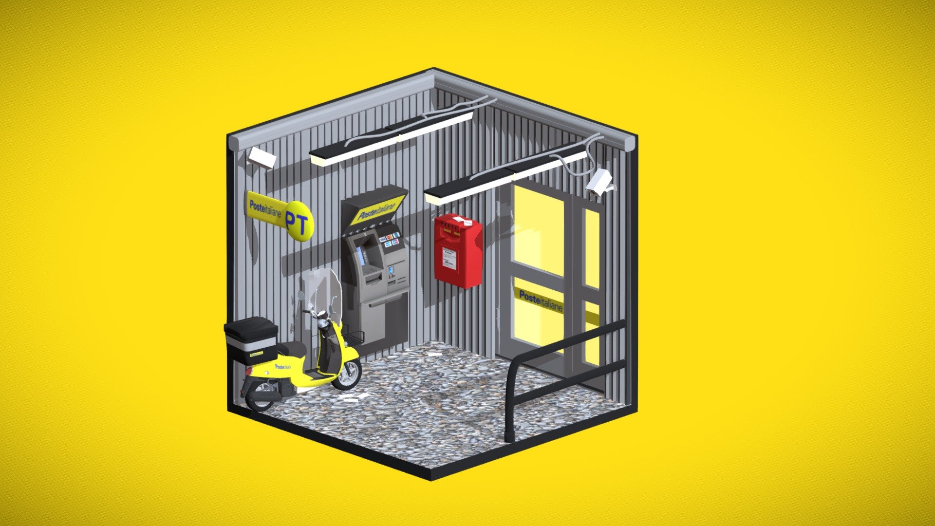 Poste Italiane - Italian PostOffice Diorama