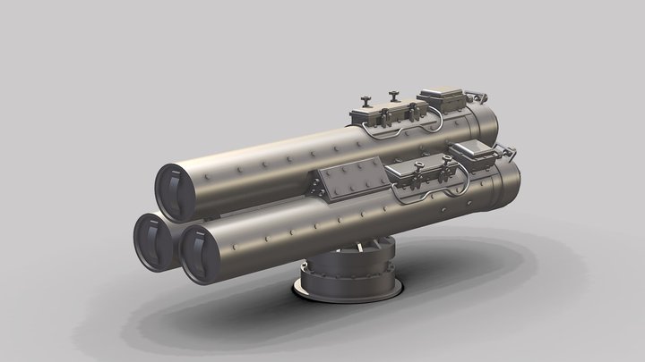 Torpedo Launcher 3D Model