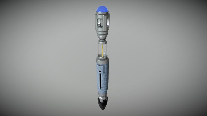 Sonic Screwdriver (10th Doctor) 3D Model