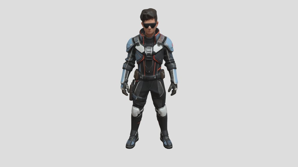 Shadowblade Assassin — AAA Game-Ready Character