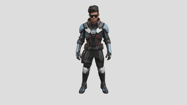 Shadowblade Assassin — AAA Game-Ready Character