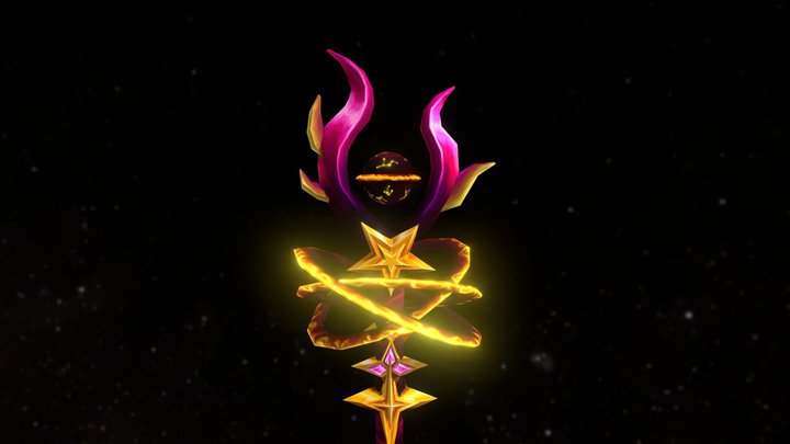 WeaponCraft - Staff of Viracocha 3D Model