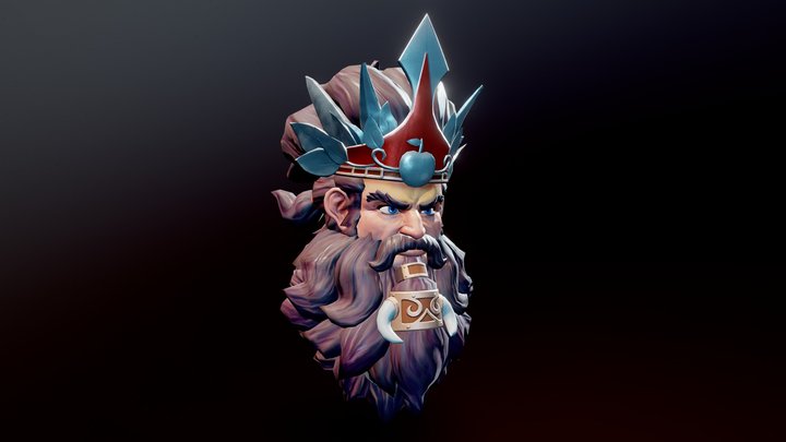 Cider King (Practice Model) 3D Model