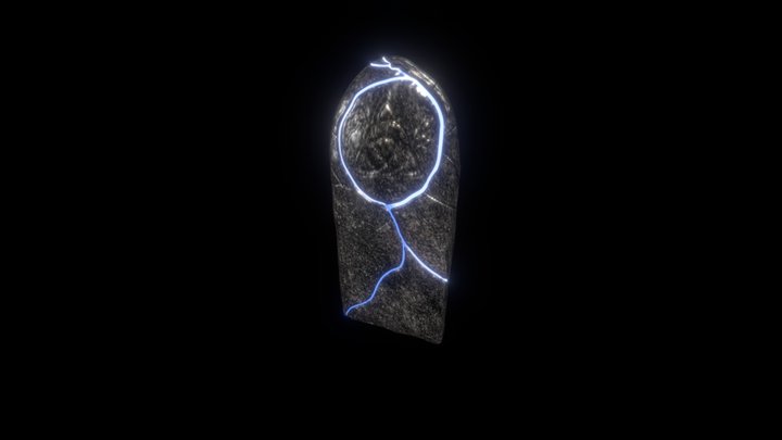 Rune stone 3D Model