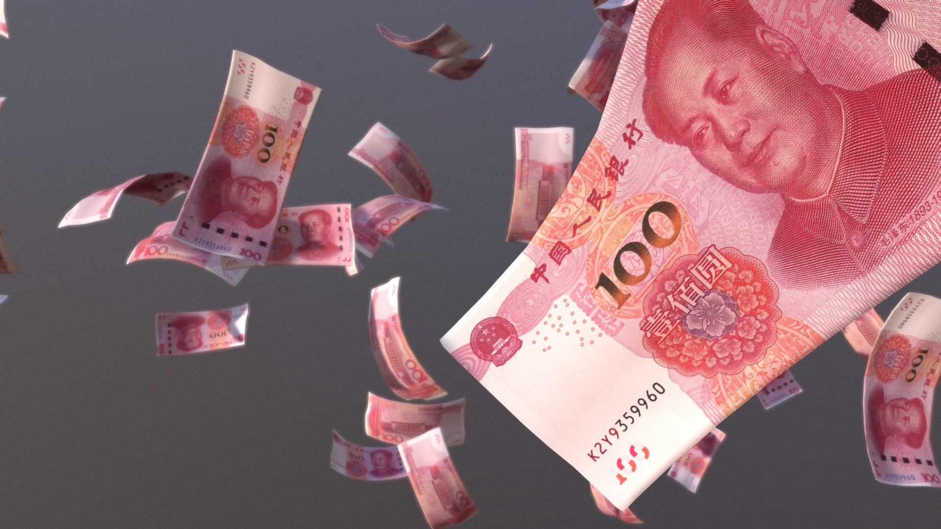 100 YUAN CHINA MONEY - Buy Royalty Free 3D model by DTA DESIGN STUDIO ...