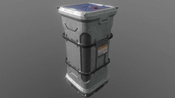 ammunition box 3D Model