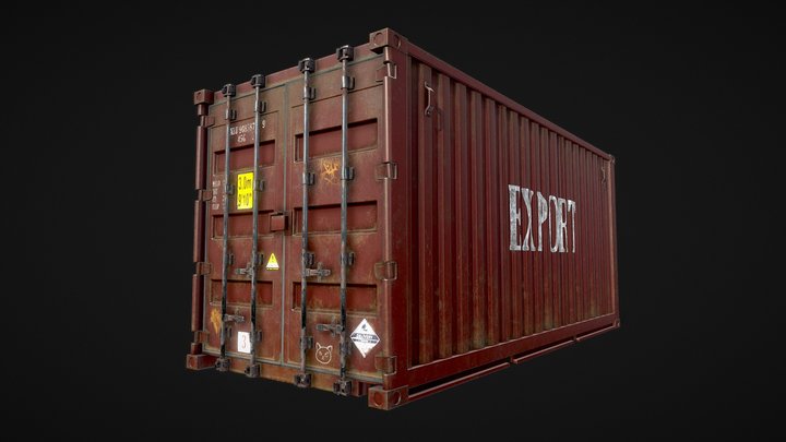 Container 3D Model