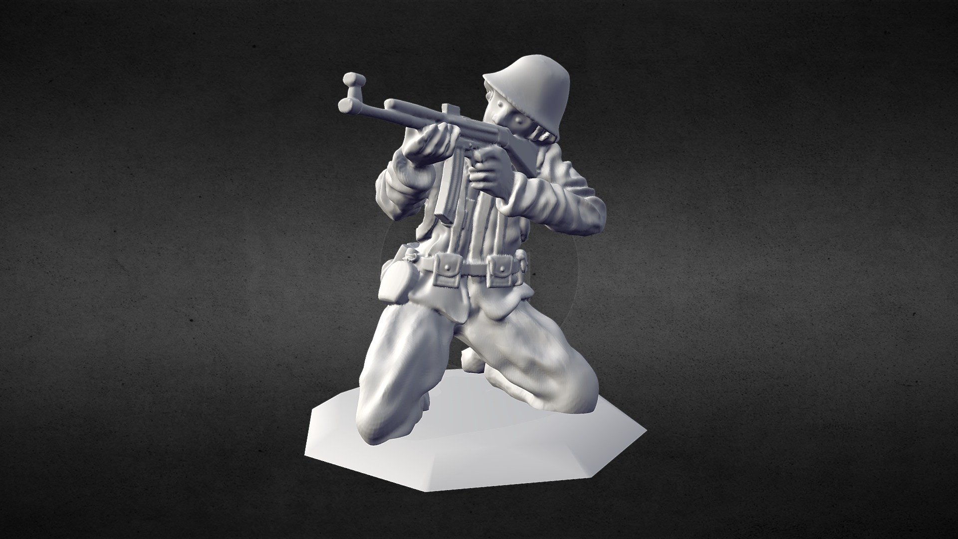 Germany - Sturmgewehr 44 Gunner Soldier