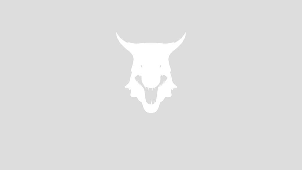 Realistic Dragon Skull