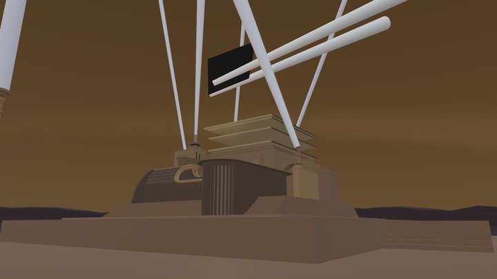 20th Century Fox (1994-2010) Logo Remake V2 3D Model