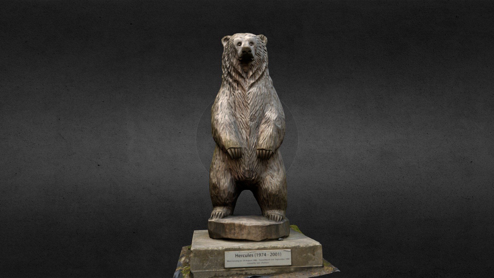 Hercules the bear 3D model by Al (alrawlinson) [153d536] Sketchfab