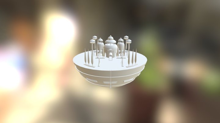 Templo kamisama 3D Model