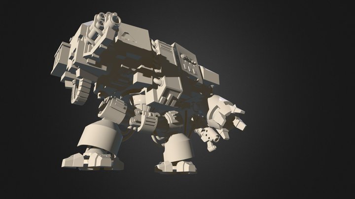 dreadnought warhammer 40000 3D Model