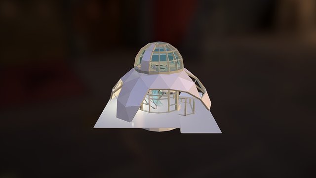 gözlem evi 3D Model