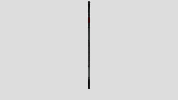 Lightsaber Trident 3D Model