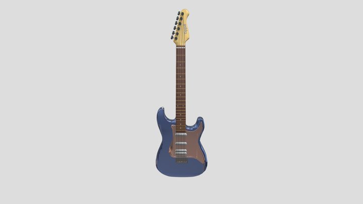 Guitar 3D Model