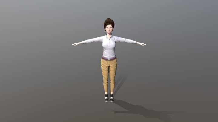 Esther 3D Model