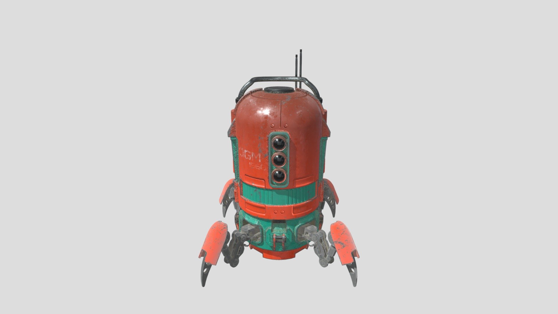 DGM 1660 spiderbot textures