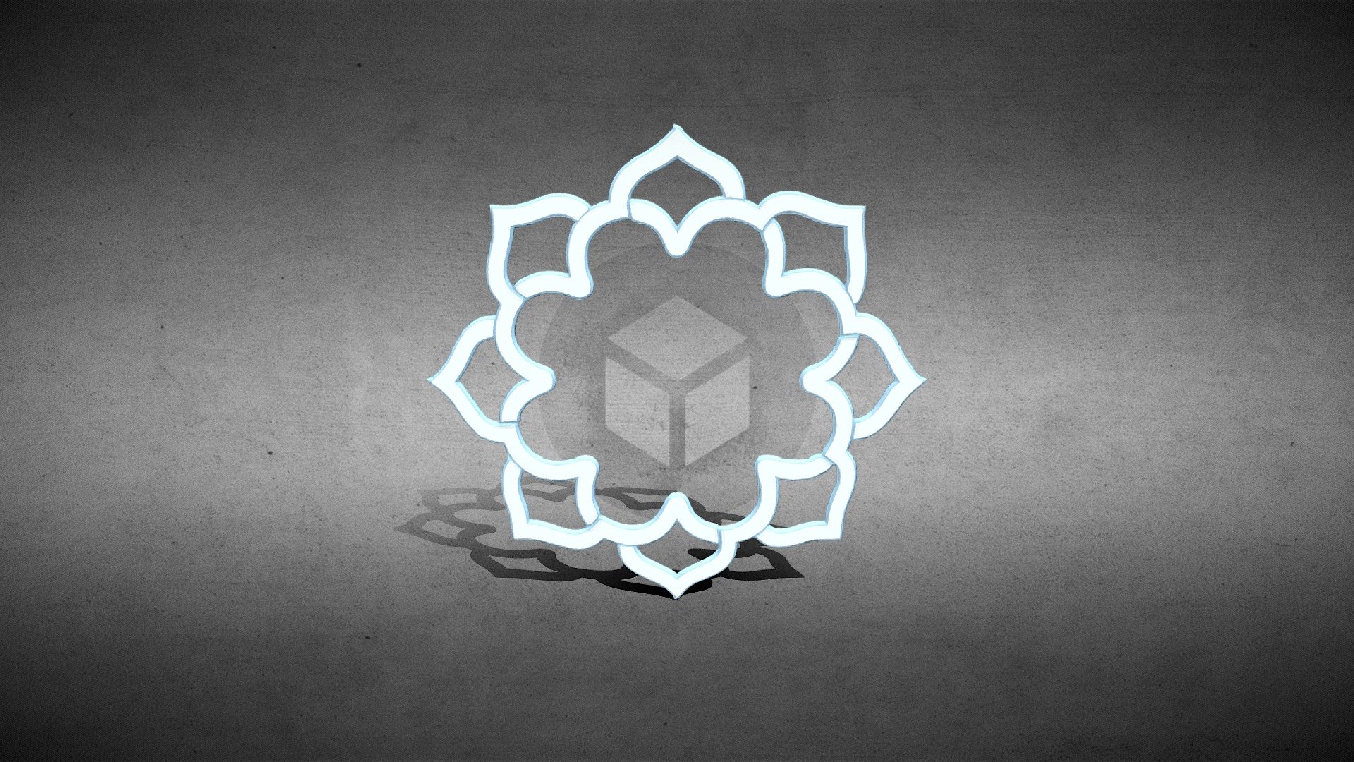 Blue Pattern — Sketchfab embed 3D viewer