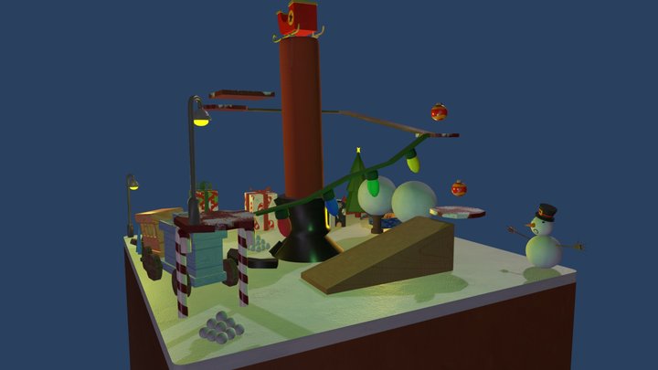 3D Game model 3D Model