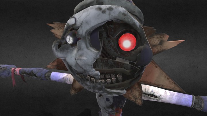 Eclipse - FNAF - Security Breach Ruin 3D Model