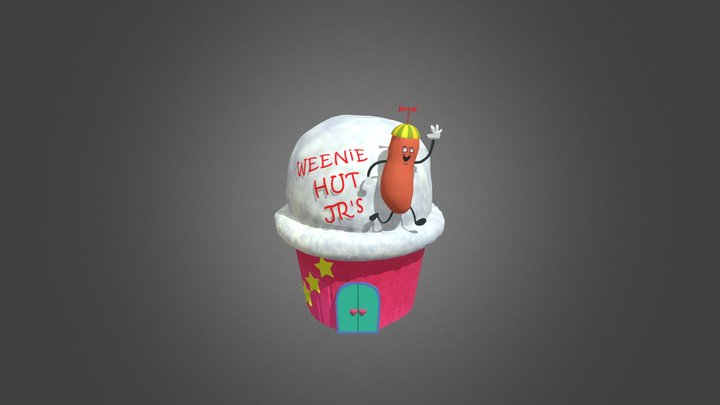 weenie hut jr 3D Model