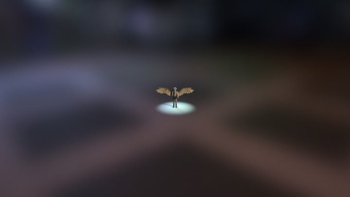 Steampunk Wings 3D Model