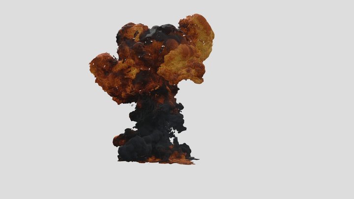 explosion 3D Model