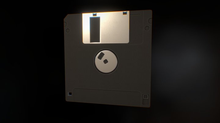 Floppy disk 3D Model